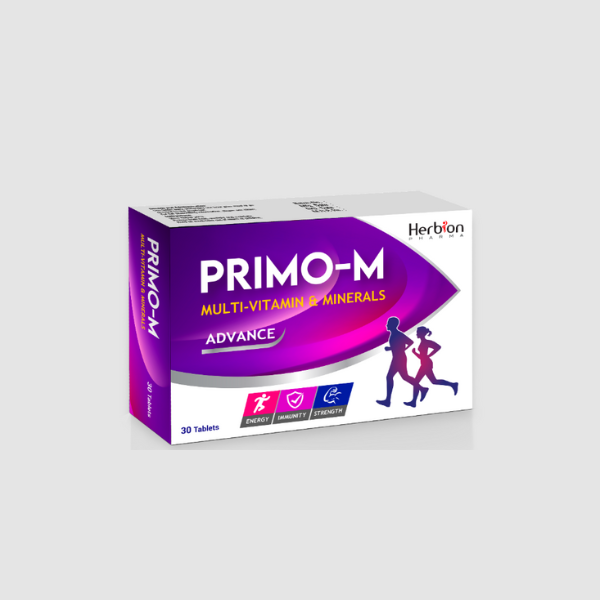 Herbion Primo-M - Premium Vitamins & Supplements from Herbion - Just Rs 600! Shop now at Cozmetica
