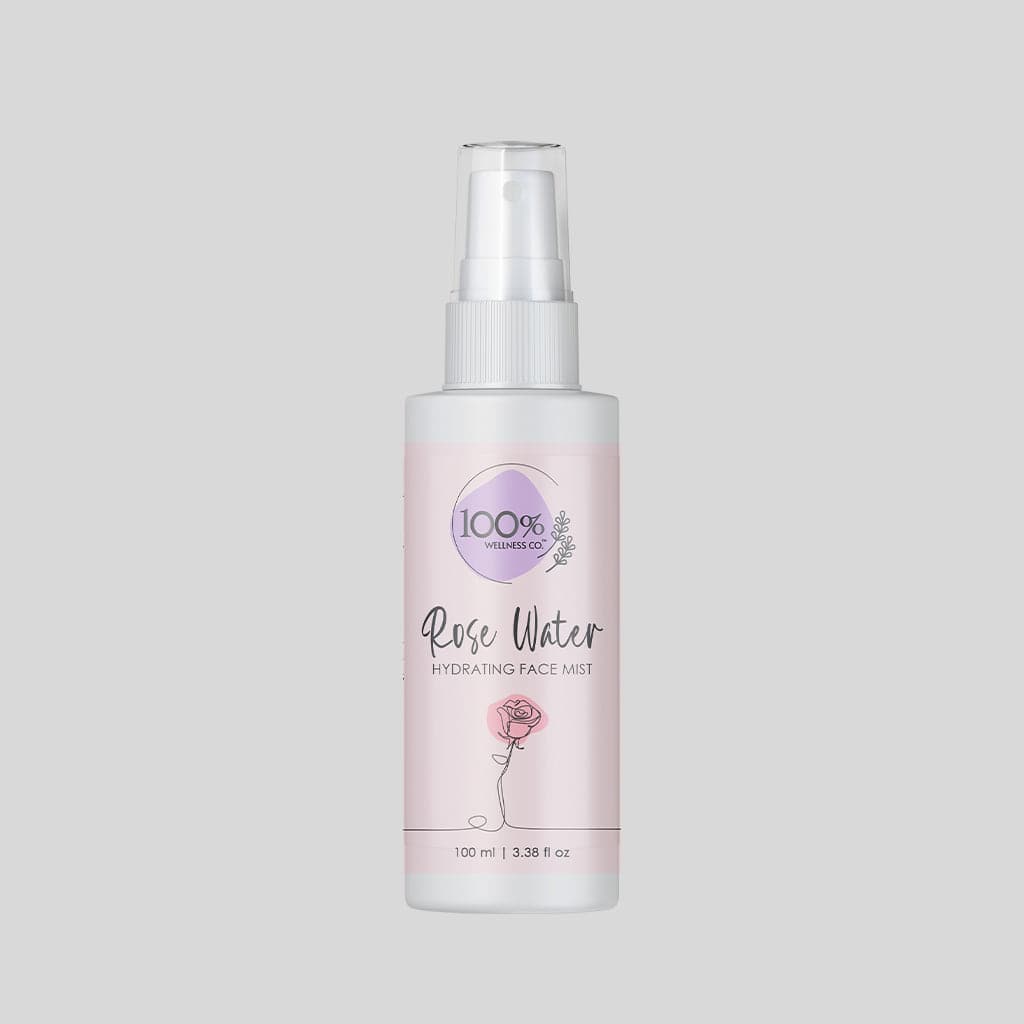 100% Wellness Co Rose Water Spray - Premium  from 100% Wellness Co - Just Rs 790! Shop now at Cozmetica