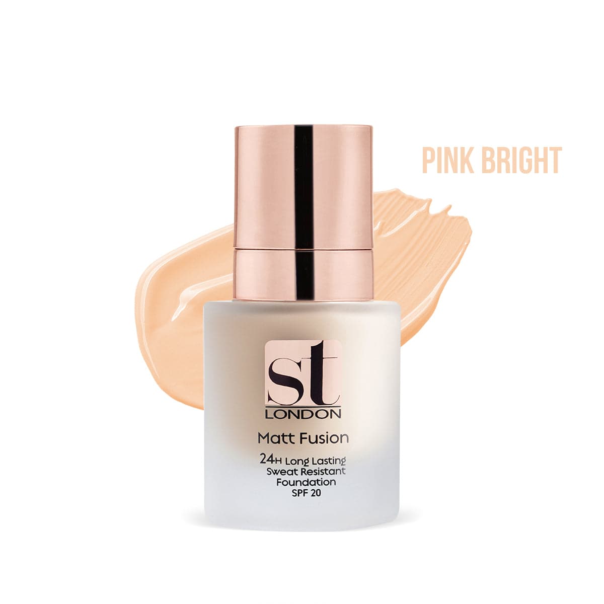 ST London Matt Fusion Foundation - Pink Bright - Premium Health & Beauty from St London - Just Rs 4440.00! Shop now at Cozmetica