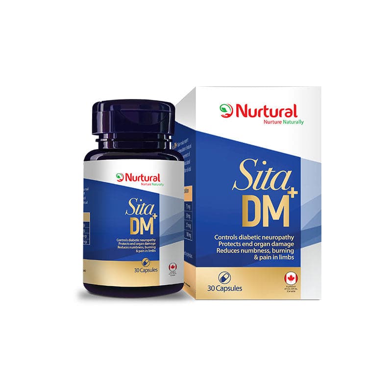 Nurtural Sita DM+ - 30 Tablets - Premium Health & Beauty from Nurtural - Just Rs 1625.00! Shop now at Cozmetica