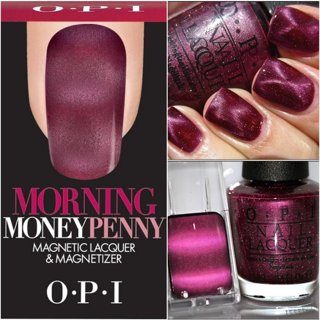 OPI Morning Moneypenny Magnetic Lacquer