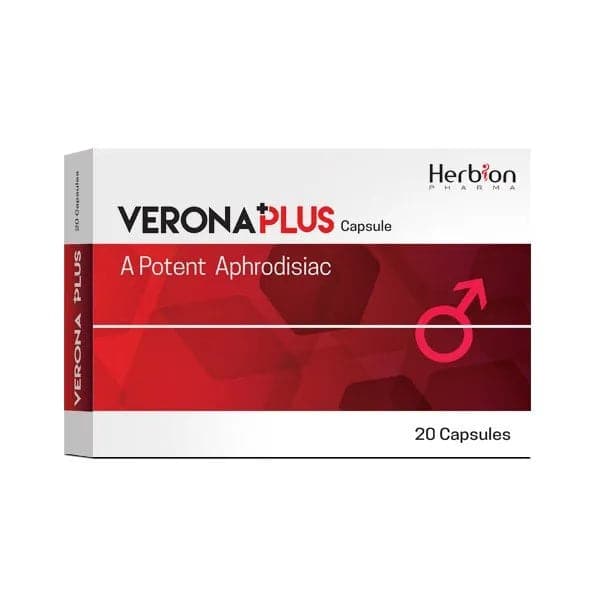 Herbion Verona Plus Capsules - Premium Vitamins & Supplements from Herbion - Just Rs 700! Shop now at Cozmetica