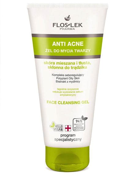 Floslek Anti Acne Face Cleansing Gel - Premium Cleanser from Floslek - Just Rs 3199! Shop now at Cozmetica