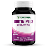 Nutrifactor Biotin Plus - 30 Tablets - Premium Vitamins & Supplements from Nutrifactor - Just Rs 855! Shop now at Cozmetica