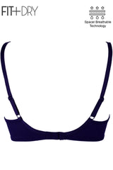 British Lingerie Studio Breathable Wired And Light Padded Bra - Blue - Premium Bras from BLS - Just Rs 4300! Shop now at Cozmetica