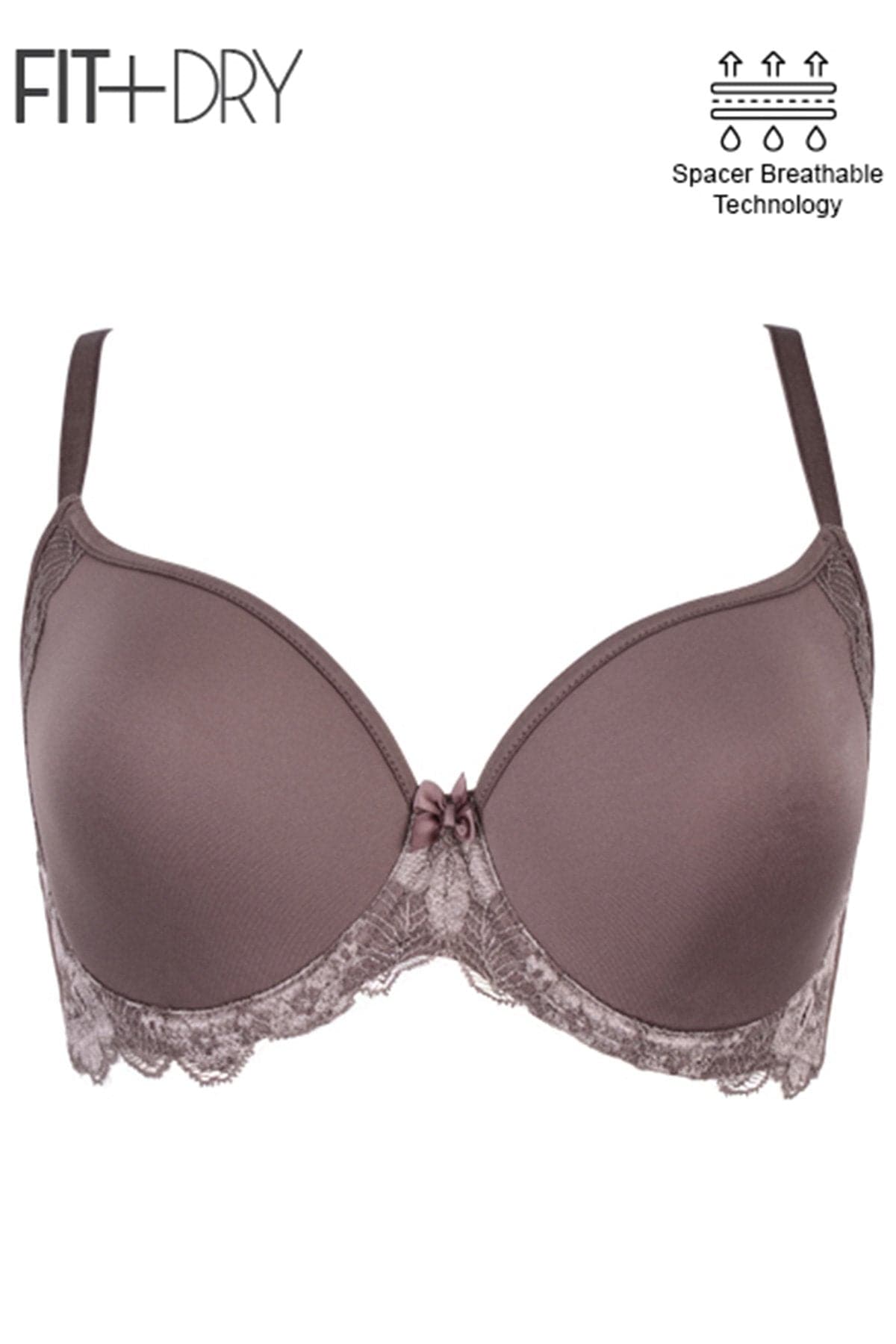 British Lingerie Studio Breathable Wired And Light Padded Bra - Pepper - Premium Bras from BLS - Just Rs 4300! Shop now at Cozmetica