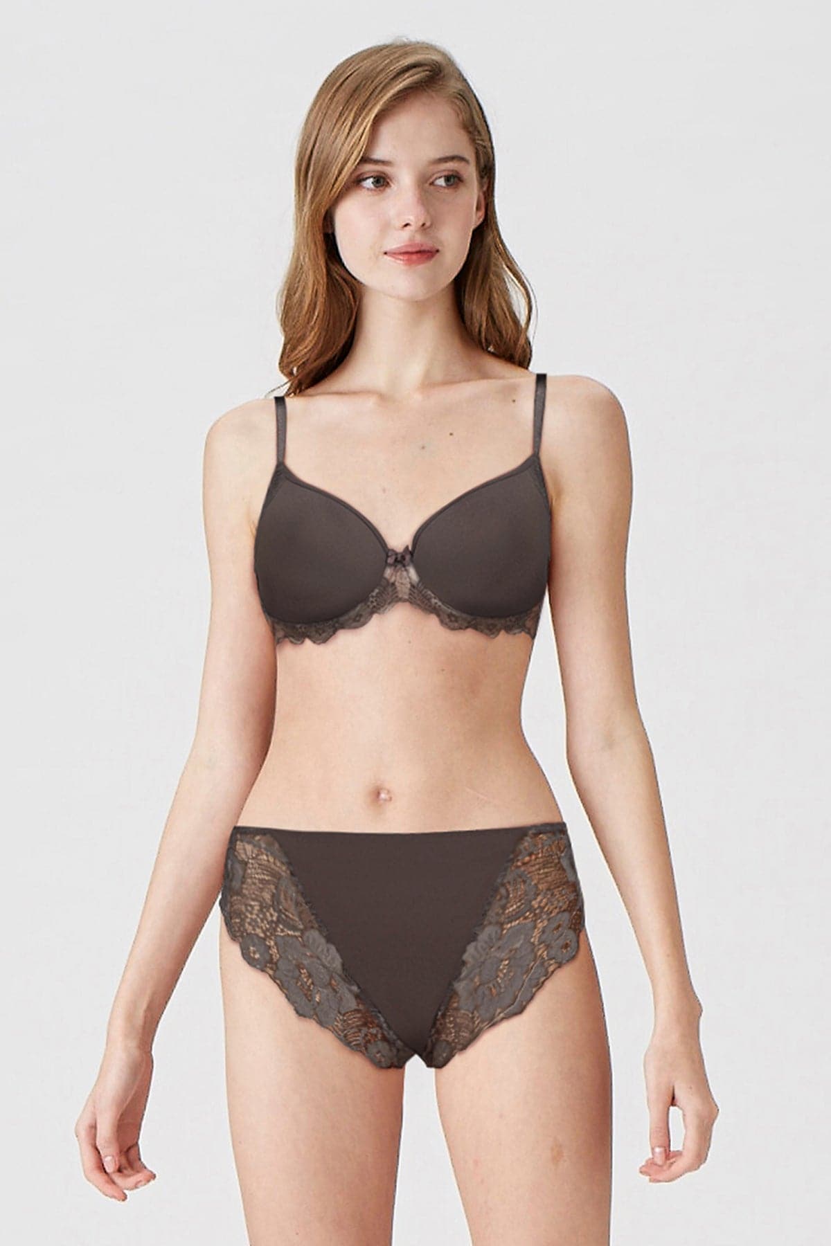 British Lingerie Studio Celine Wired And Light Padded Bra - Pepper - Premium Bras from BLS - Just Rs 4300! Shop now at Cozmetica