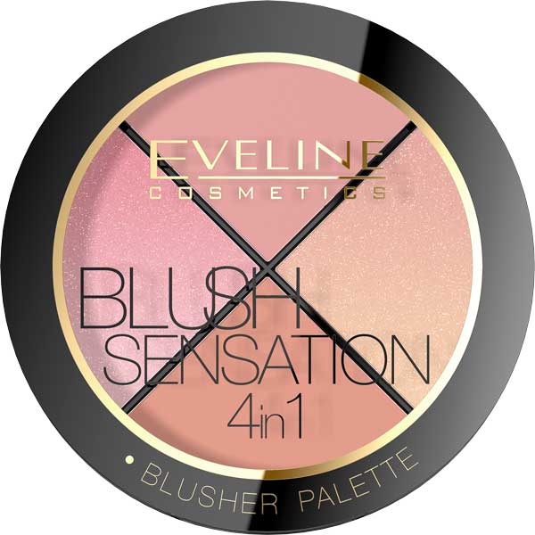Eveline Contour Blush Sensation 4In1 - Premium  from Eveline - Just Rs 2875.00! Shop now at Cozmetica