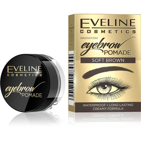 Eveline Eyebrow Pomade Soft Brown - Premium  from Eveline - Just Rs 2365.00! Shop now at Cozmetica