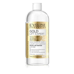 Eveline Gold Lift Expert Micellar Water Anti Age - 500ml - Premium Health & Beauty from Eveline - Just Rs 1385.00! Shop now at Cozmetica