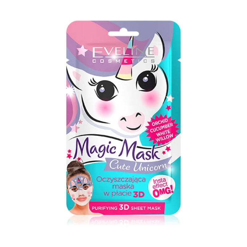 Eveline Magic Mask Cute Unicorn - Premium Masks from Eveline - Just Rs 545.00! Shop now at Cozmetica