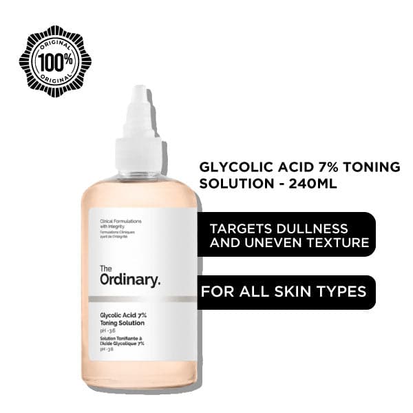 The Ordinary Glycolic Acid 7% Toning Solution - 240ml - Premium Toners from The Ordinary - Just Rs 5699! Shop now at Cozmetica