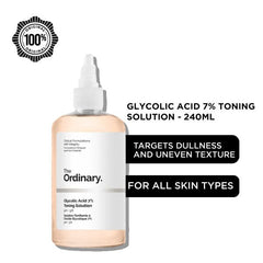 The Ordinary Glycolic Acid 7% Toning Solution - 240ml - Premium Toners from The Ordinary - Just Rs 5699! Shop now at Cozmetica