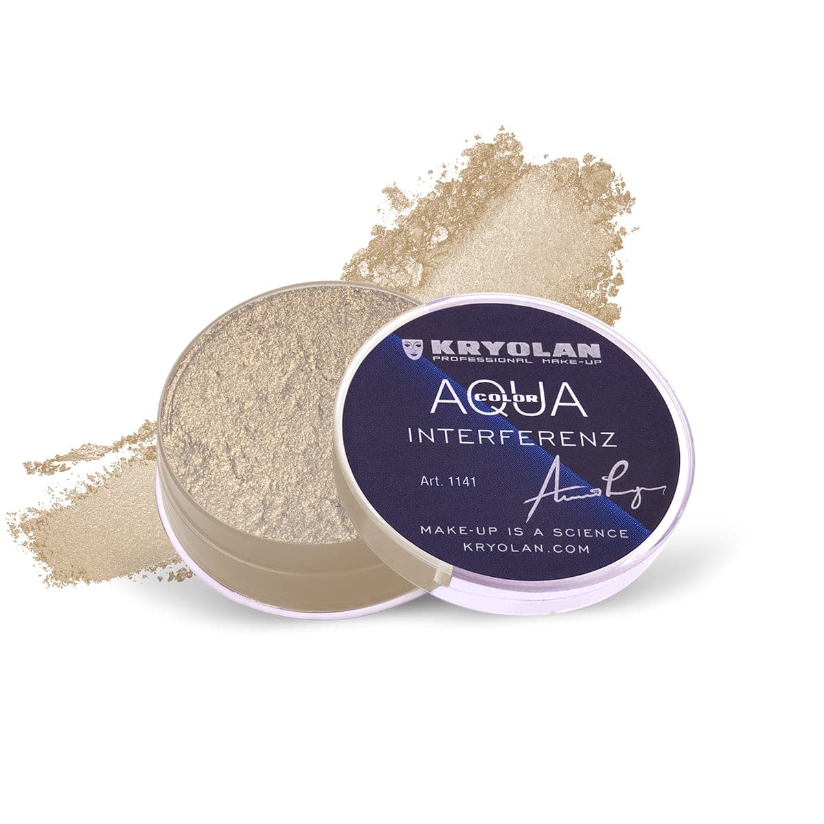 Kryolan Aquacolor Interferenz - Light Gold - Premium Health & Beauty from Kryolan - Just Rs 3770.00! Shop now at Cozmetica