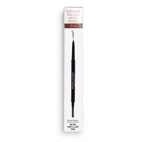 Revolution Precise Brow Pencil Medium Brown - Premium Eyebrow Enhancers from Makeup Revolution - Just Rs 1730! Shop now at Cozmetica