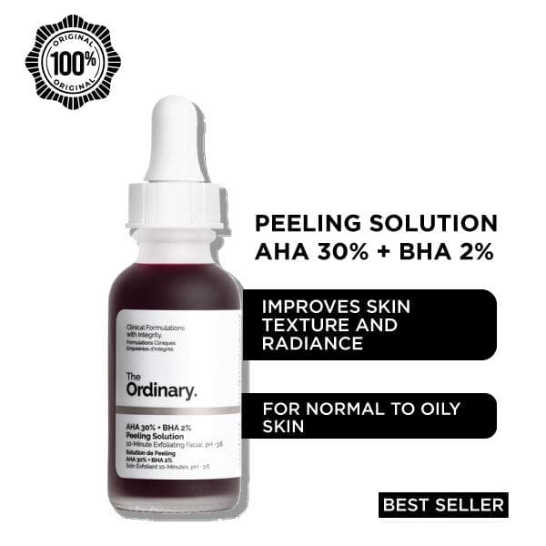The Ordinary Peeling Solution AHA 30% + BHA 2% - 30ml - Premium Toners from The Ordinary - Just Rs 2905! Shop now at Cozmetica