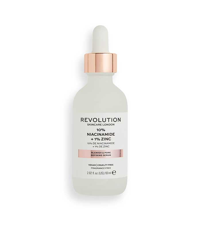Revolution Skincare 10% Niacinamide + 1% Zinc Blemish & Pore Refining Serum SUPER SIZED 60ml - Premium Toners from Makeup Revolution - Just Rs 6200! Shop now at Cozmetica