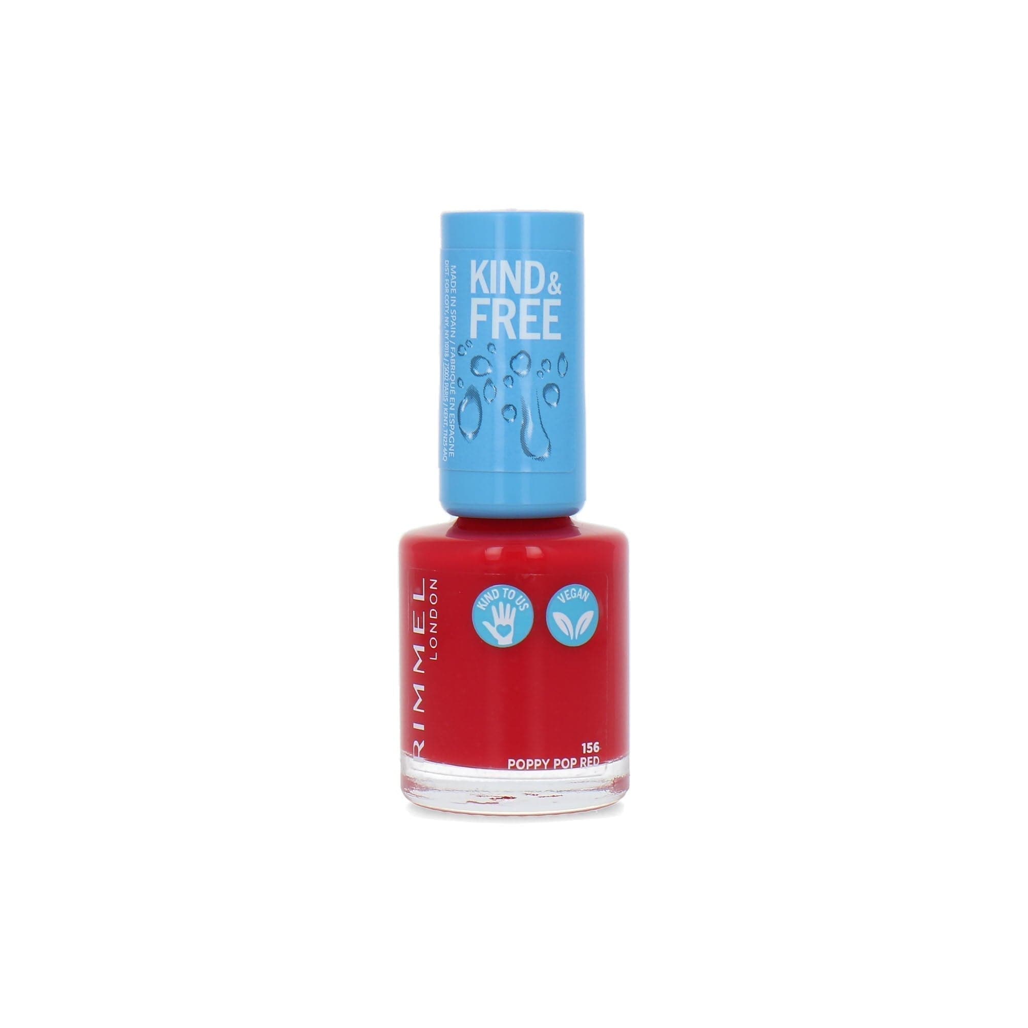 Rimmel London Kind & Free Nagellak 156 Poppy Pop Red