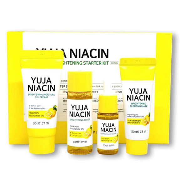 Some By Mi Yuja Niacin 30 Days Brightening Starter Kit - Premium Anti-Aging Skin Care Kits from some by Mi - Just Rs 4949.00! Shop now at Cozmetica