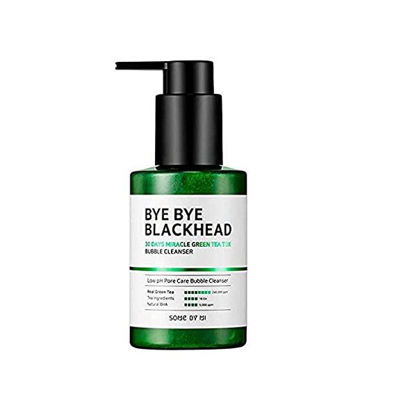 Some By Mi Byebye Blackhead 30 Days Miracle Green Tea Tox Bubble Cleanser - 120gm - Premium Facial Cleansers from some by Mi - Just Rs 3464.00! Shop now at Cozmetica