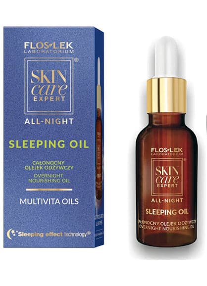 Floslek Skin Care Expert All-Night Sleeping Oil Overnight Nourishing Oil - Premium  from Floslek - Just Rs 2160.00! Shop now at Cozmetica