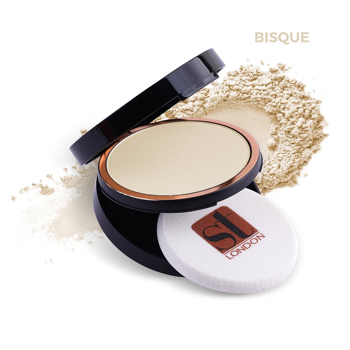 ST London Dual Wet & Dry Compact Powder - Bisque - Premium Health & Beauty from St London - Just Rs 2330.00! Shop now at Cozmetica