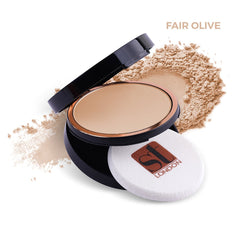 ST London Dual Wet & Dry Compact Powder - Fair Olive - Premium Health & Beauty from St London - Just Rs 2330.00! Shop now at Cozmetica