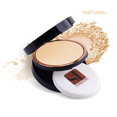 ST London Dual Wet & Dry Compact Powder - Natural - Premium Health & Beauty from St London - Just Rs 2330.00! Shop now at Cozmetica