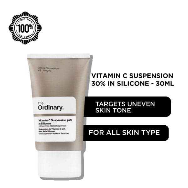 The Ordinary Vitamin C Suspension 30% in Silicone - 30ml - Premium Lotion & Moisturizer from The Ordinary - Just Rs 3739! Shop now at Cozmetica