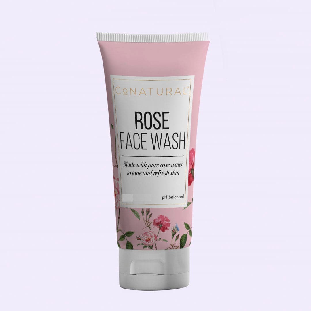 Conatural Rose Face Wash - 60 Ml - Premium Facial Cleansers from CoNatural - Just Rs 475! Shop now at Cozmetica